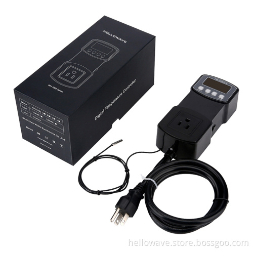 Socket PID Temperature Controller For Seedling Heat Mat